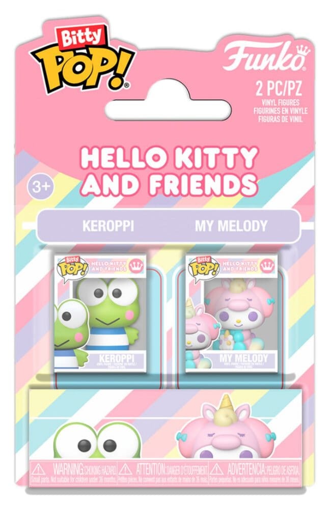 Sanrio 2er-Pack K & MM Bitty POP! Vinyl Figuren