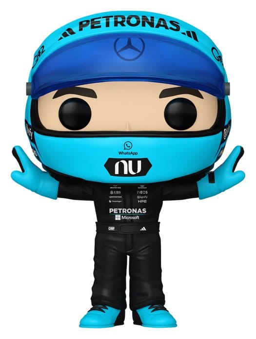 Formular 1 Mercedes Benz - George Russell (T-Pose) POP! Racing Vinyl Figur