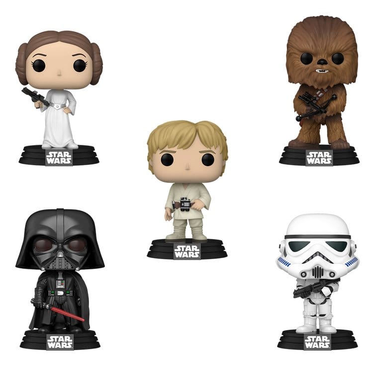 Star Wars 5er-Pack Black Friday Bundle POP! Vinyl Figuren