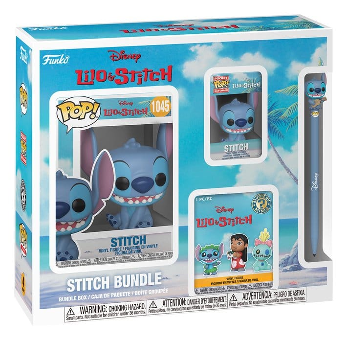 Lilo & Stitch 4er-Pack Stitch Black Friday Bundle POP! Vinyl Figuren