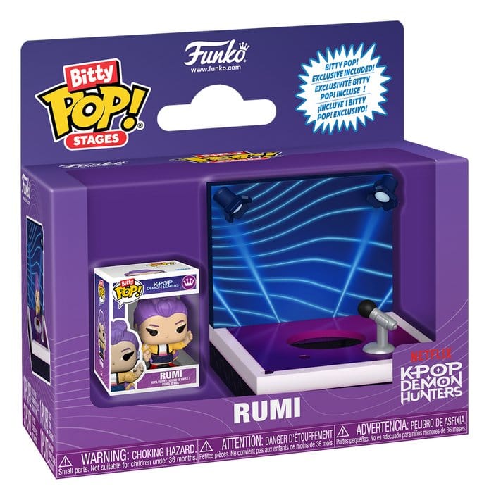 KPop Demon Hunters Rumi Bitty POP! Stages Vinyl Figuren