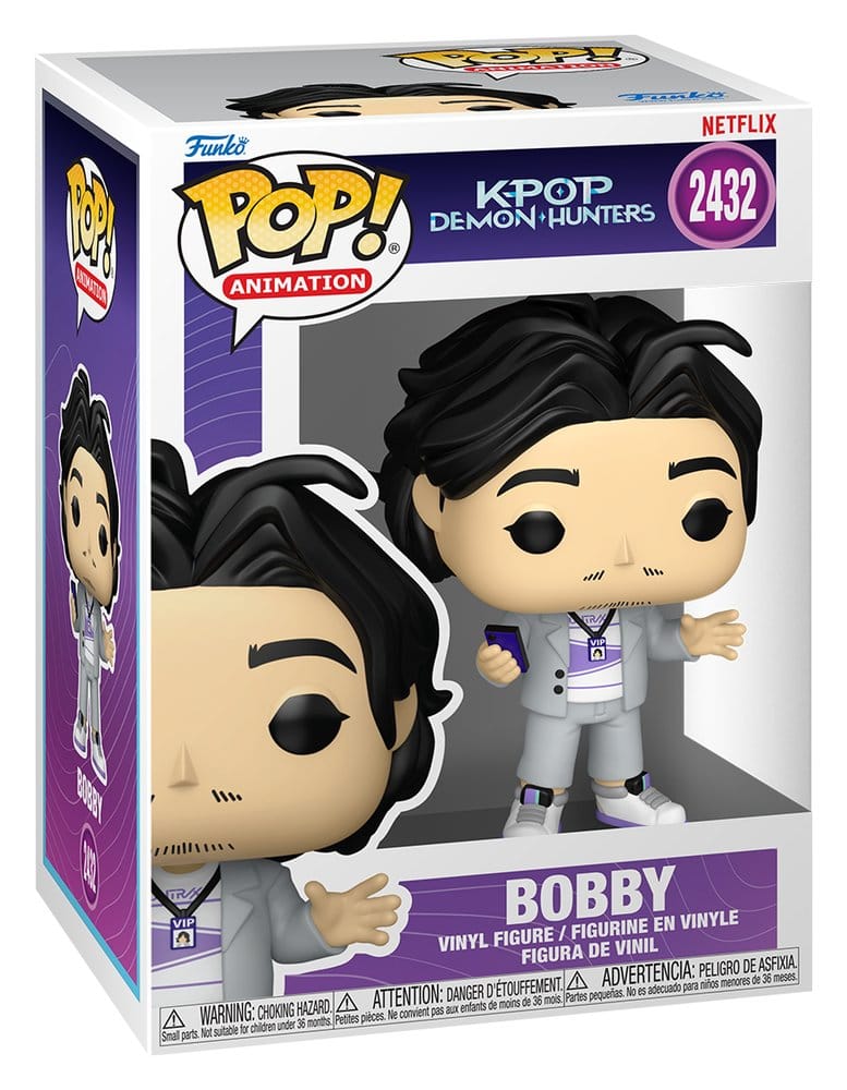 KPop Demon Hunters Bobby POP! Animation Vinyl Figur