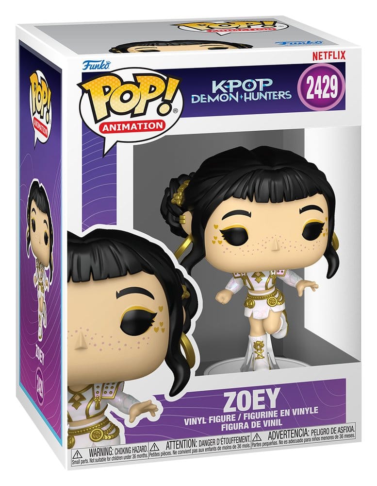 KPop Demon Hunters Zoey POP! Animation Vinyl Figur