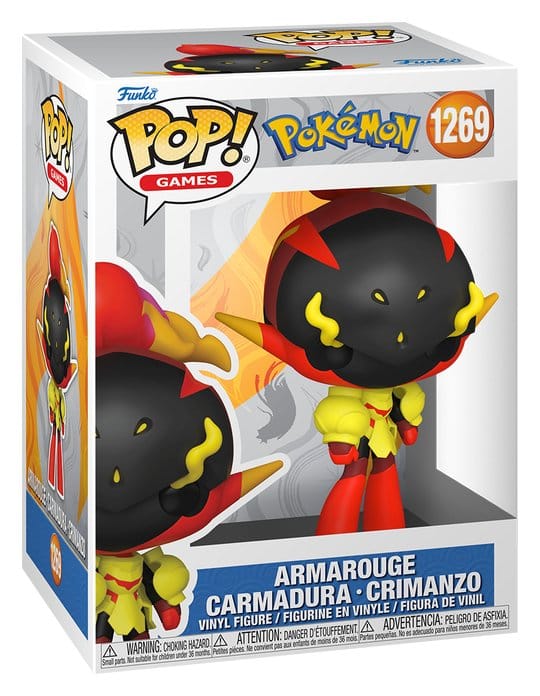 Pokémon Armarouge POP! Games Vinyl Figur