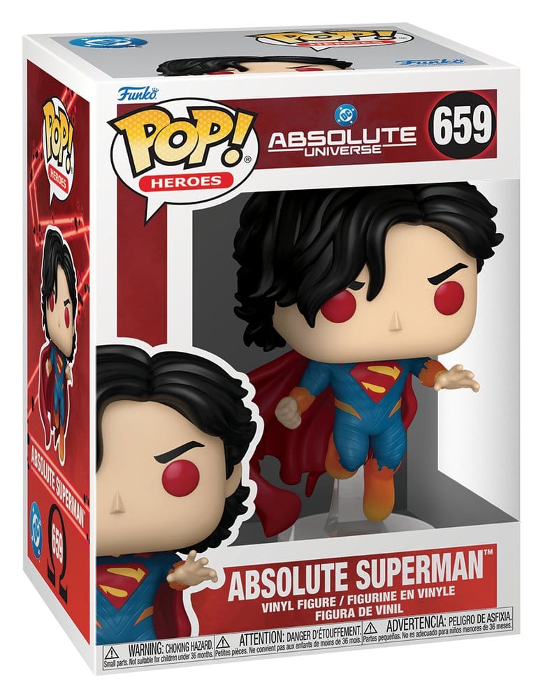 DC Comics Absolute Superman with Chase Sortiment (6) POP! Comics Vinyl Figur