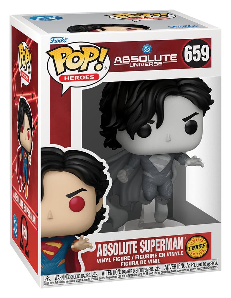 DC Comics Absolute Superman with Chase Sortiment (6) POP! Comics Vinyl Figur