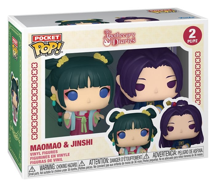 The Apothecary Diaries 2er-Pack Maomao & Jinshi Pocket POP! Figuren
