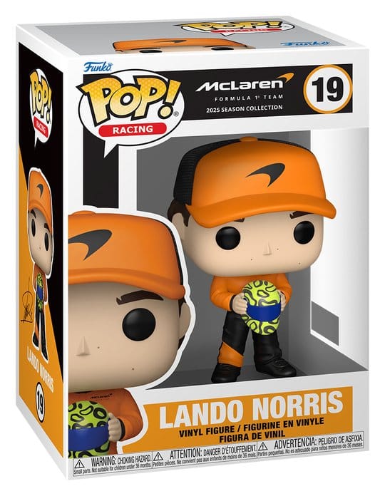 Formular 1 McLaren- Lando Norris POP! Racing Vinyl Figur
