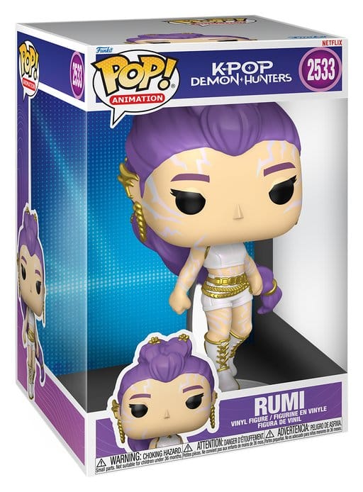 KPop Demon Hunters Super Sized Rumi Jumbo POP! Vinyl Figur