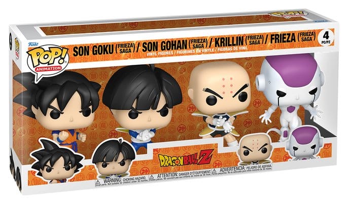 Dragon Ball 4er-Pack Refresh Black Friday Bundle POP! Vinyl Figuren