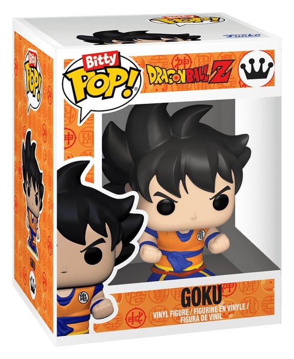 Dragon Ball Z 2er-Pack Goku w/KCHN Bitty POP! & Accessory Vinyl Figuren