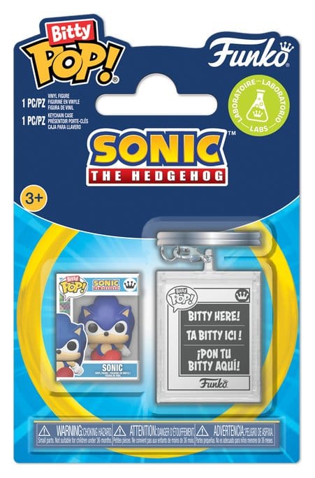 Sonic the Hedgehog 2er-Pack Sonic w/KCHN Bitty POP! & Accessory Vinyl Figuren