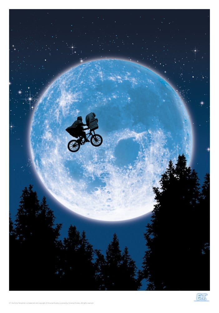 E.T. - Der Außerirdische Ver. A Limited Edition Kunstdruck