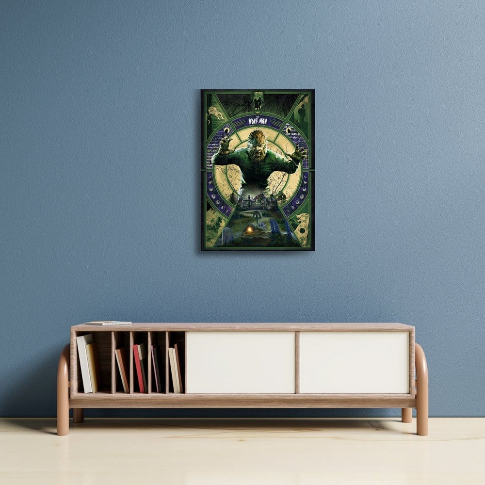 Universal Monsters The Wolfman Limited Edition Kunstdruck
