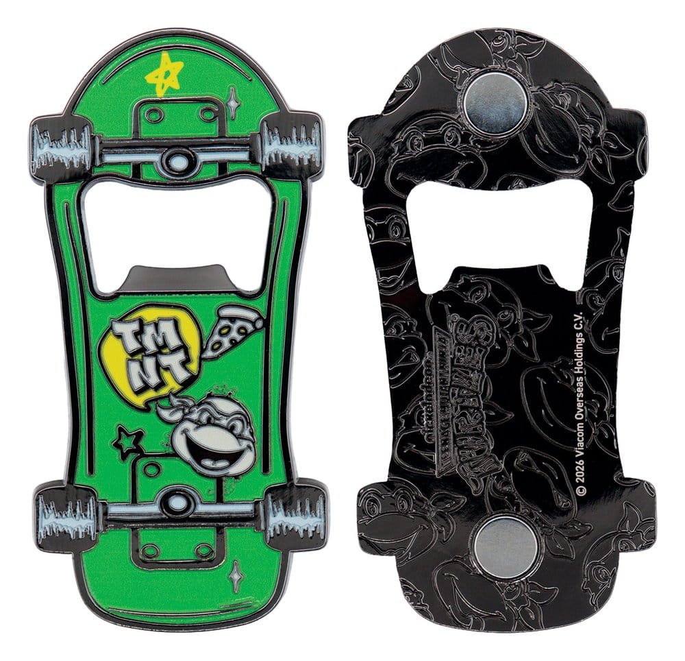 Teenage Mutant Ninja Turtles Magnetic Skateboard Flaschenöffner