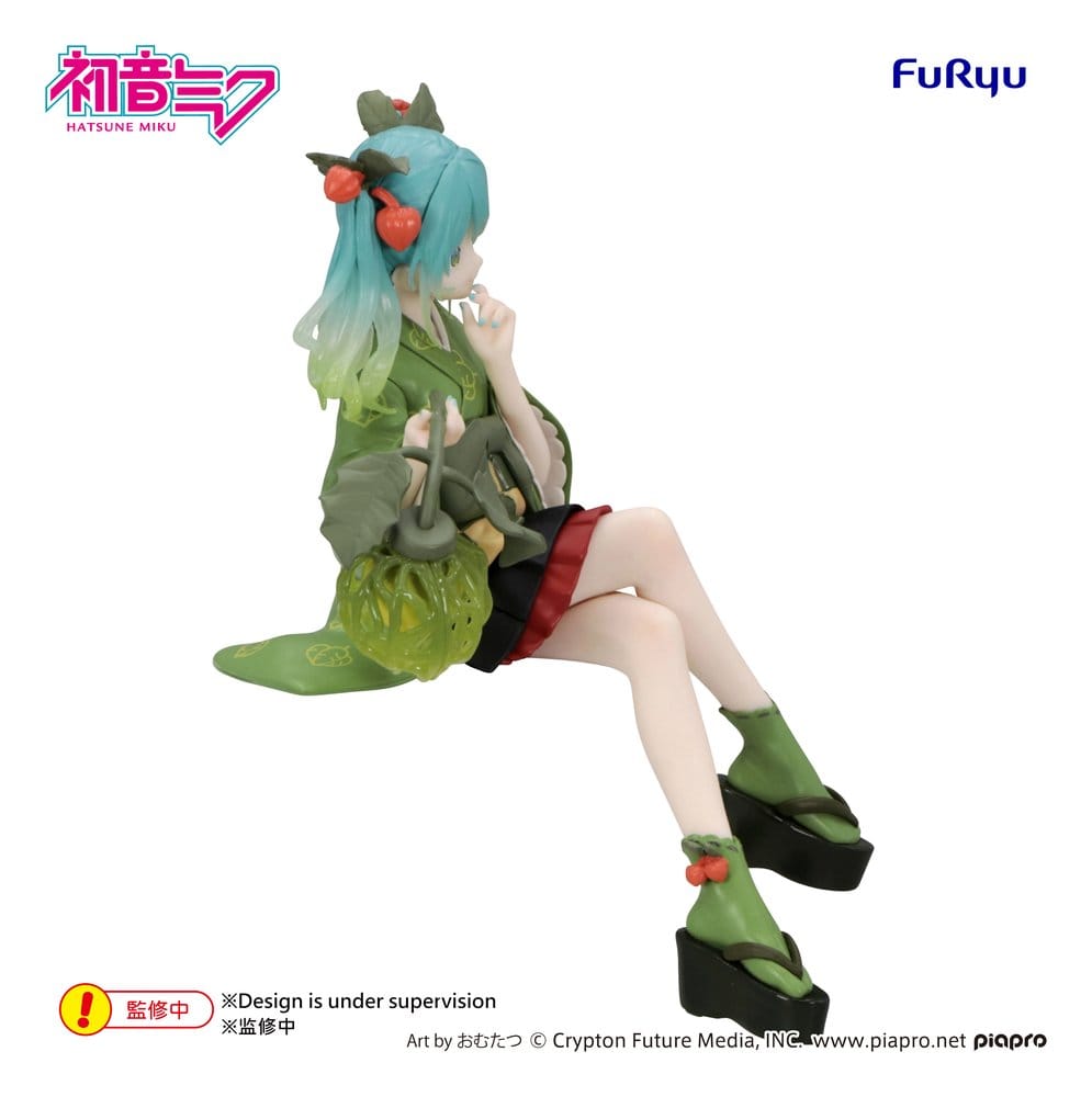 Hatsune Miku Flower Fairy Winter Cherry Green Color Ver. Noodle Stopper Figur