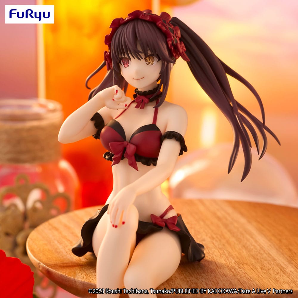 Date A Live Kurumi Tokisaki Swimsuit Ver. Noodle Stopper Statue