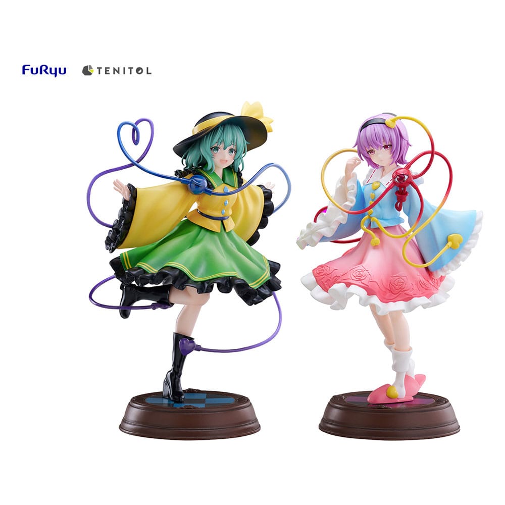 Touhou Project Tenitol Koishi Komeiji & Satori Komeiji Statue
