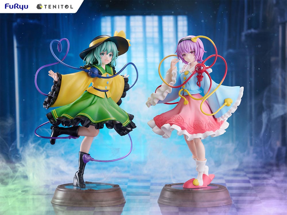 Touhou Project Tenitol Koishi Komeiji & Satori Komeiji Statue