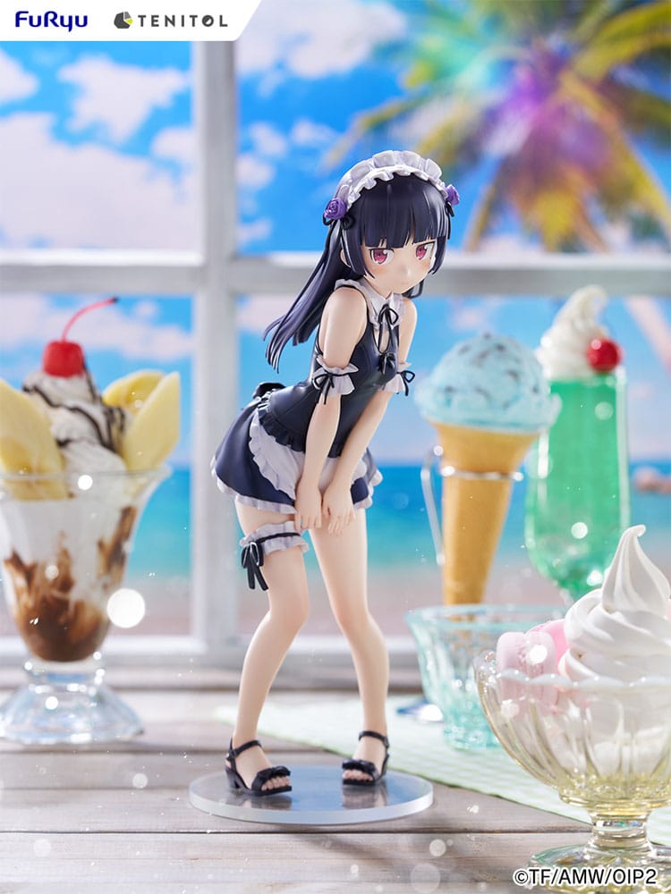 Ore no Imouto ga Konna ni Kawaii Wake ga Nai. Tenitol Kuroneko Swimsuits Maid Ver. Statue