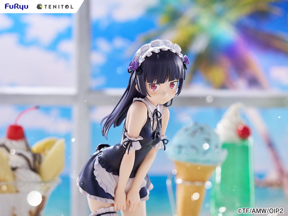 Ore no Imouto ga Konna ni Kawaii Wake ga Nai. Tenitol Kuroneko Swimsuits Maid Ver. Statue