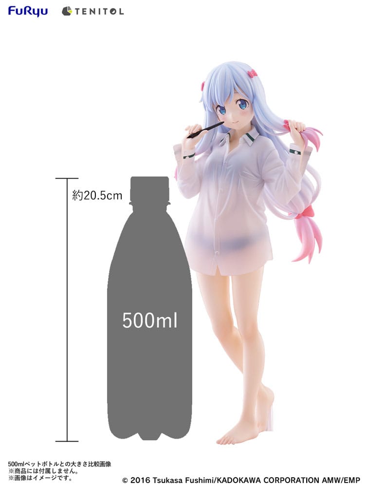 Eromanga Sensei Sagiri Izumi Shirts Ver. Tenitol Tall Statue