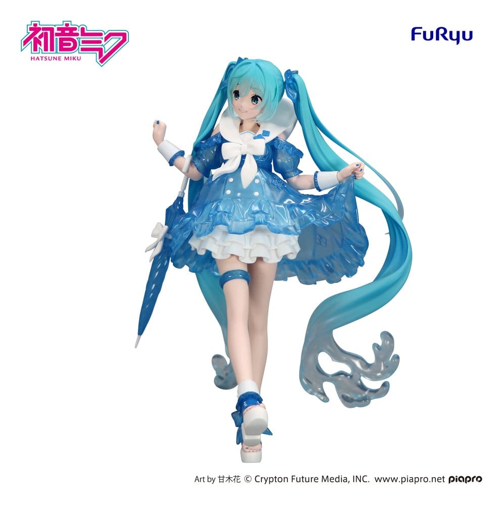 Hatsune Miku Trio-Try-iT Miku Rainy Dance Statue