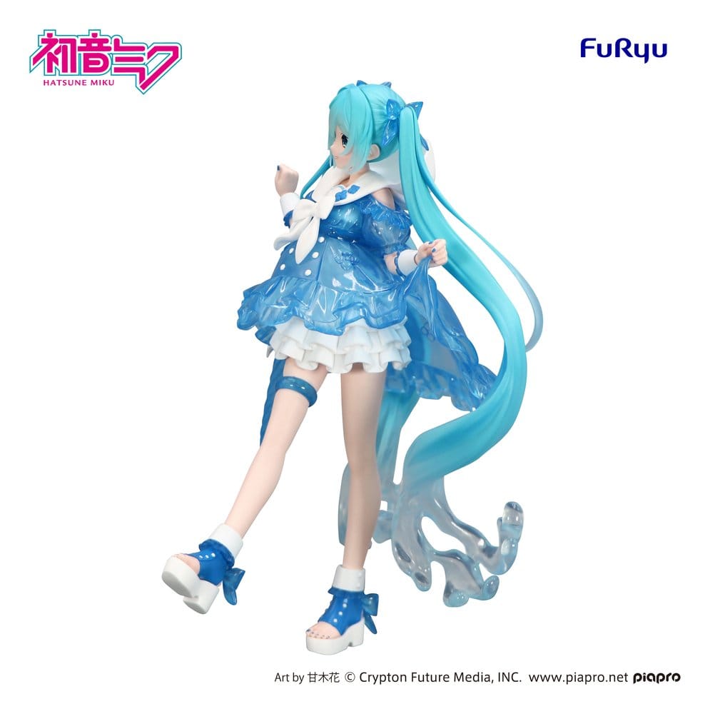 Hatsune Miku Trio-Try-iT Miku Rainy Dance Statue