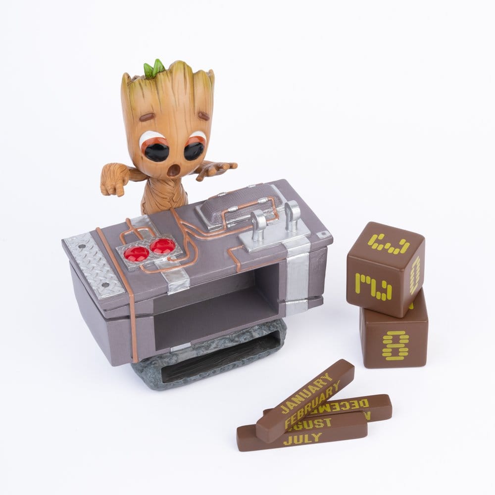 Marvel Groot Death Button 3D Ewiger Kalender