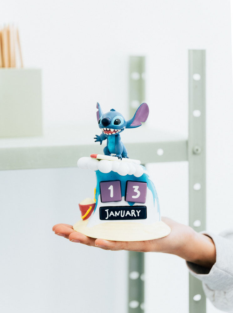 Stitch 3D Ewiger Kalender Surfer