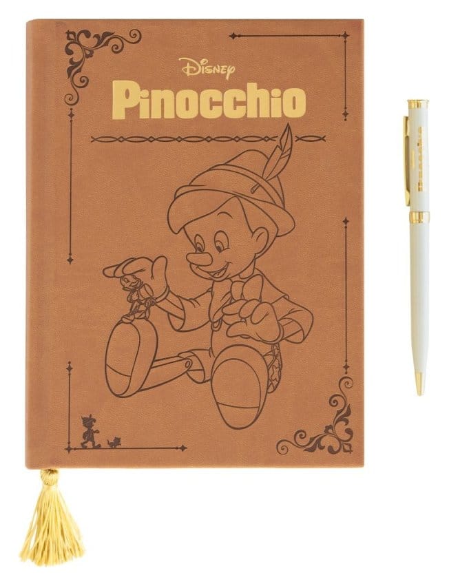 Pinocchio Premium Notizbuch mit Stift Set A5