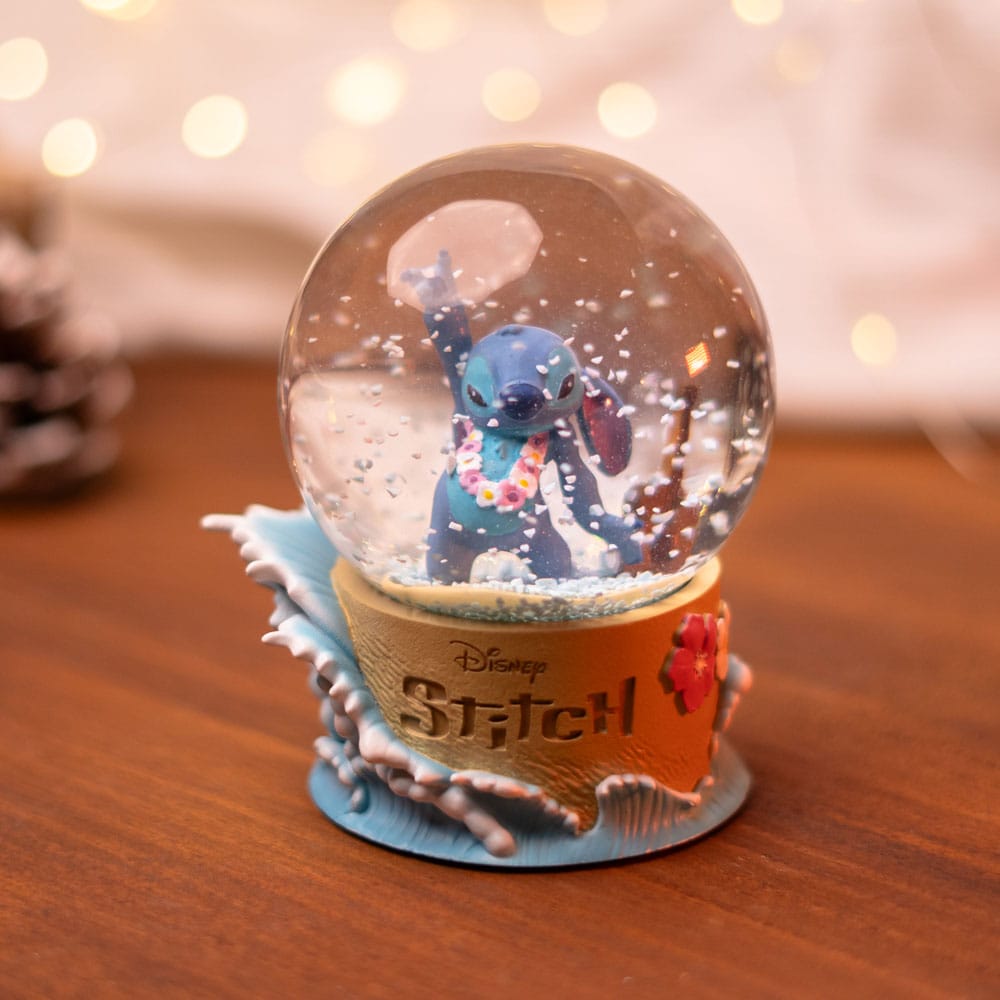 Stitch Schneekugel