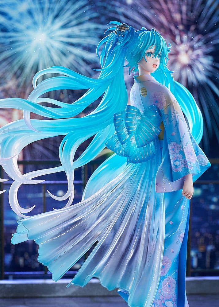 Character Vocal Series 01 Hatsune Miku Music & Fire Works Ver. 1/7 Figur