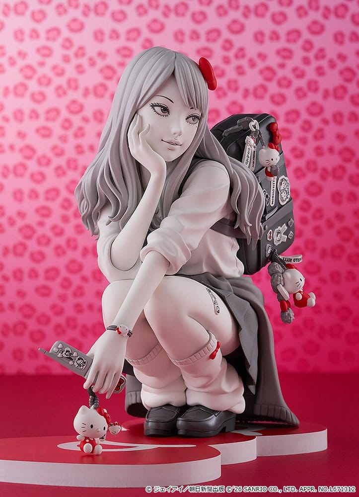 Junji Ito Gyaru Tomie x Hello Kitty Figur