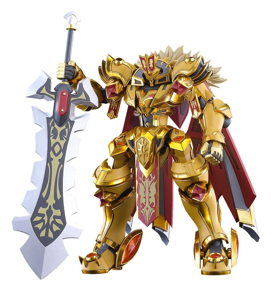 Knight's & Magic Moderoid Goldleo Royal Metallic Ver. Plastic Model Kit