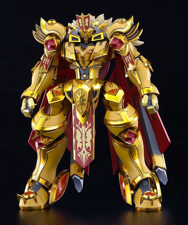 Knight's & Magic Moderoid Goldleo Royal Metallic Ver. Plastic Model Kit