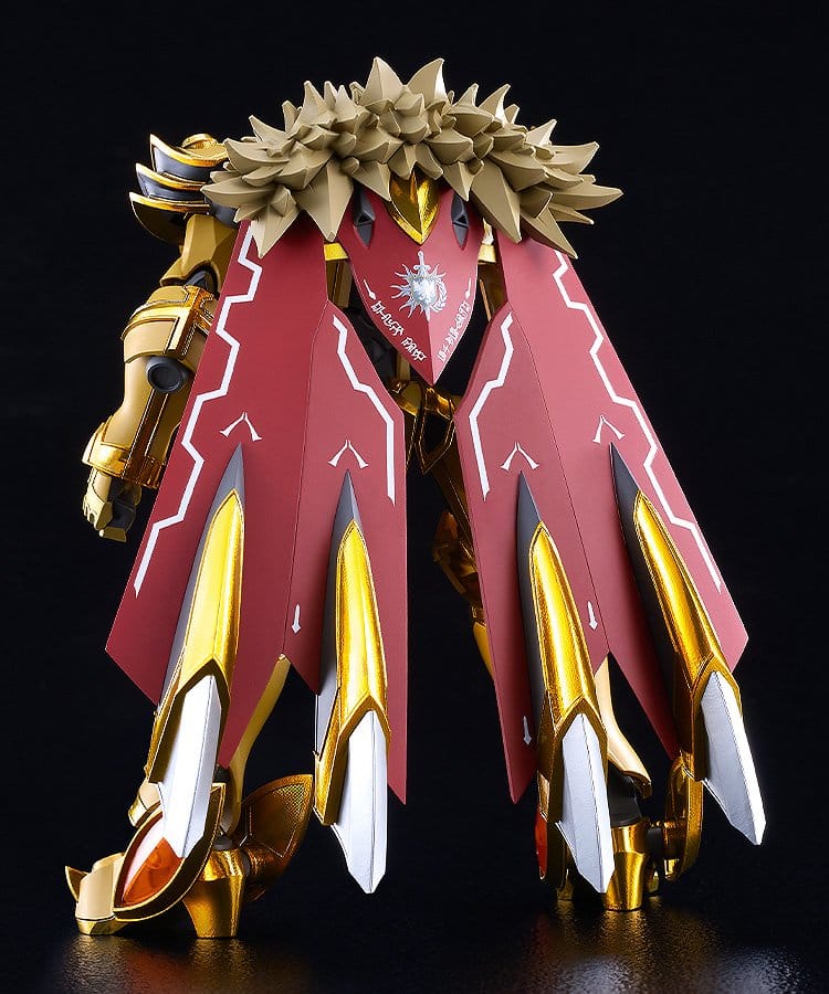 Knight's & Magic Moderoid Goldleo Royal Metallic Ver. Plastic Model Kit