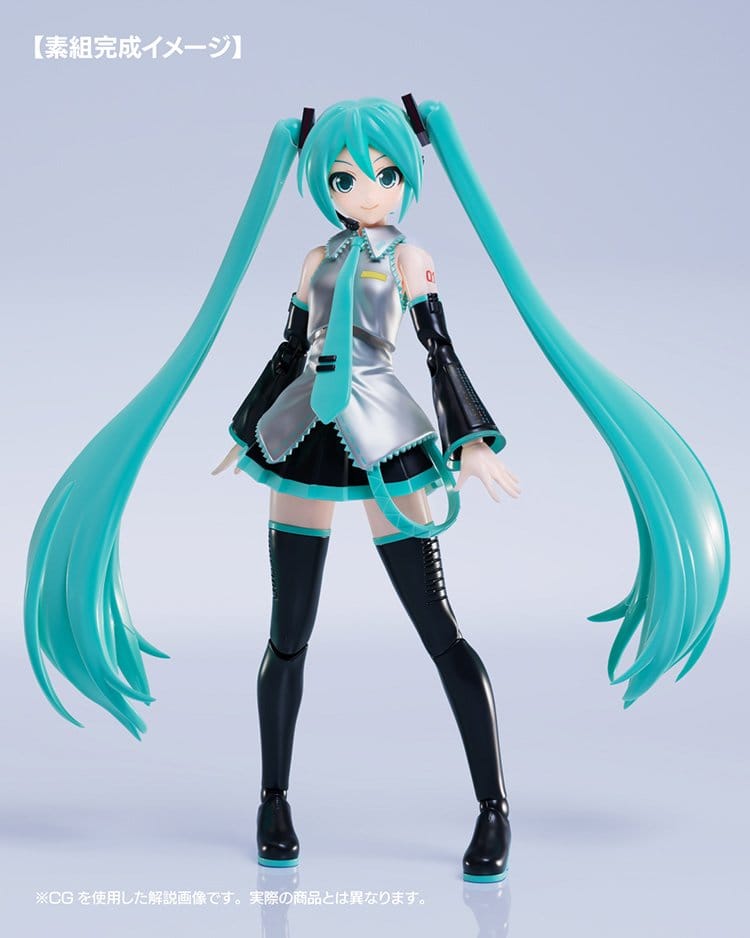 Character Vocal Series 01 Hatsune Miku Plamatea Plastic Model Kit
