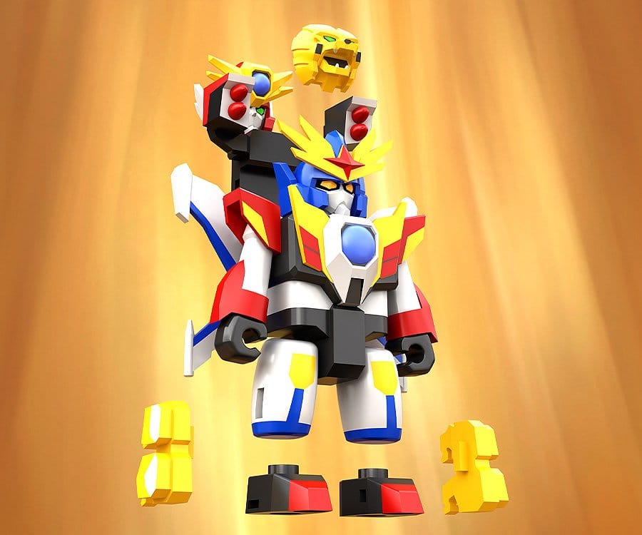 The Brave Fighter of Legend Da-Garn Da-Garn X Brickroid Actionfigur