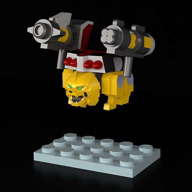 The Brave Fighter of Legend Da-Garn Ga-Orn (Animal Mode) Brickroid Actionfigur