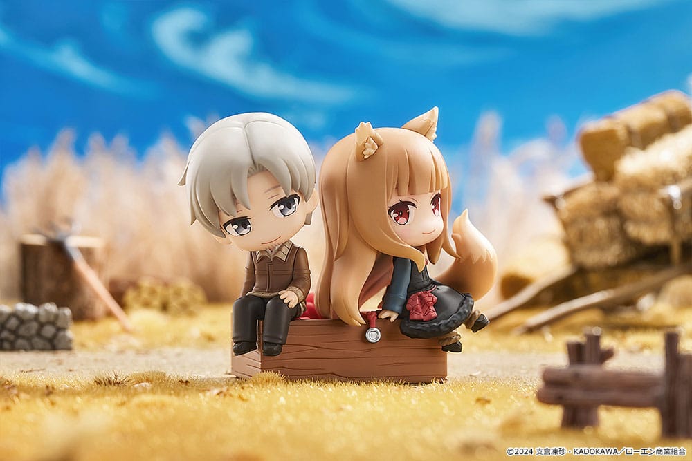 Spice And Wolf Merchant Meets The Wise Wolf Lawrence & Holo Mini Memory Minifigur