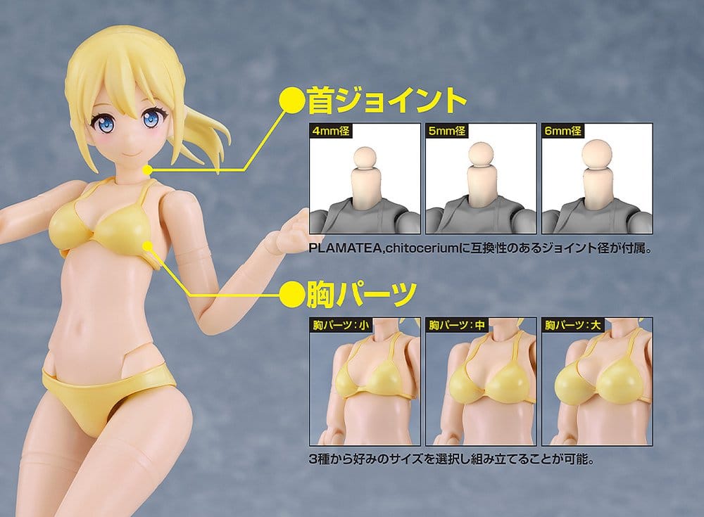 Original Character PLAMATEA Muse Body Ichika Bikini Ver. B Type Modellbausatz