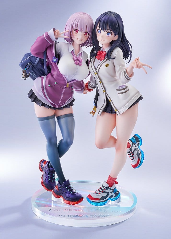SSSS.Gridman Rikka Takarada & Akane Shinjo feat. toridamono 2er-Pack 1/7 Statuen