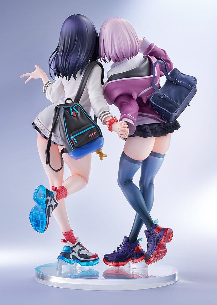 SSSS.Gridman Rikka Takarada & Akane Shinjo feat. toridamono 2er-Pack 1/7 Statuen