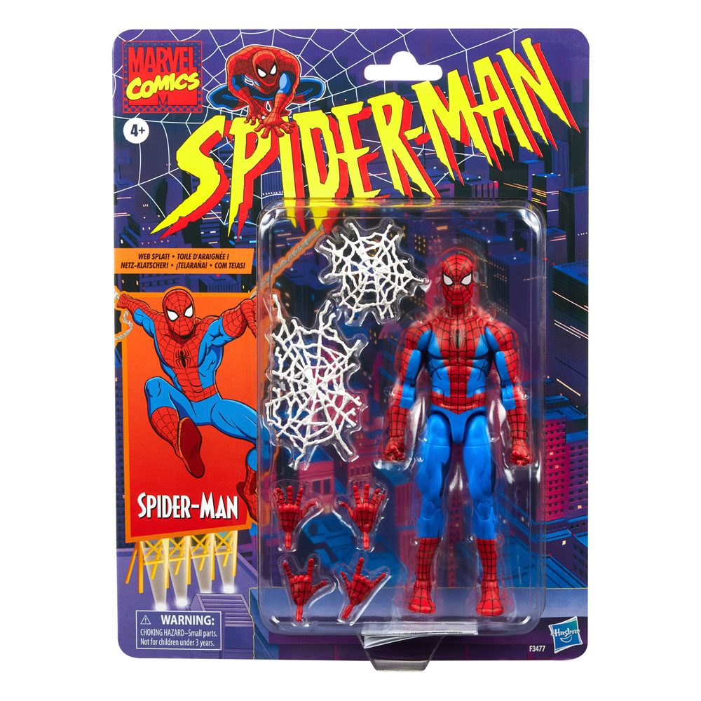 Marvel Legends Spider-Man Retro Spider-Man Actionfigur