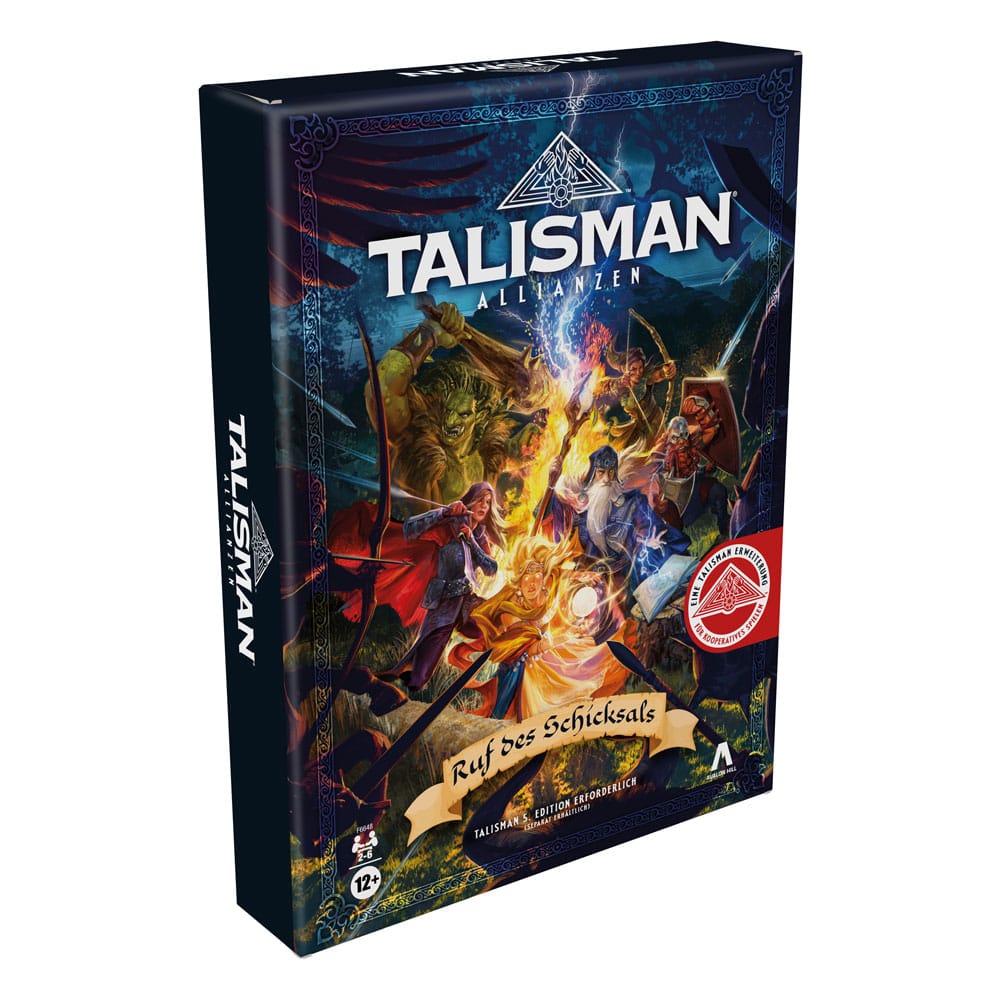 Talisman Allianzen Ruf des Schicksals Deutsche Version Brettspiel-Erweiterung