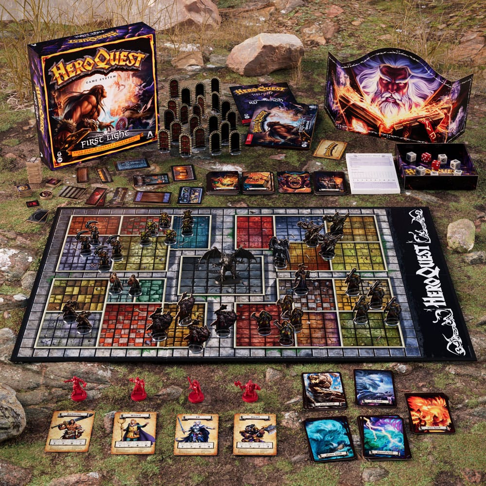 HeroQuest First Light *Englische Version* Brettspiel