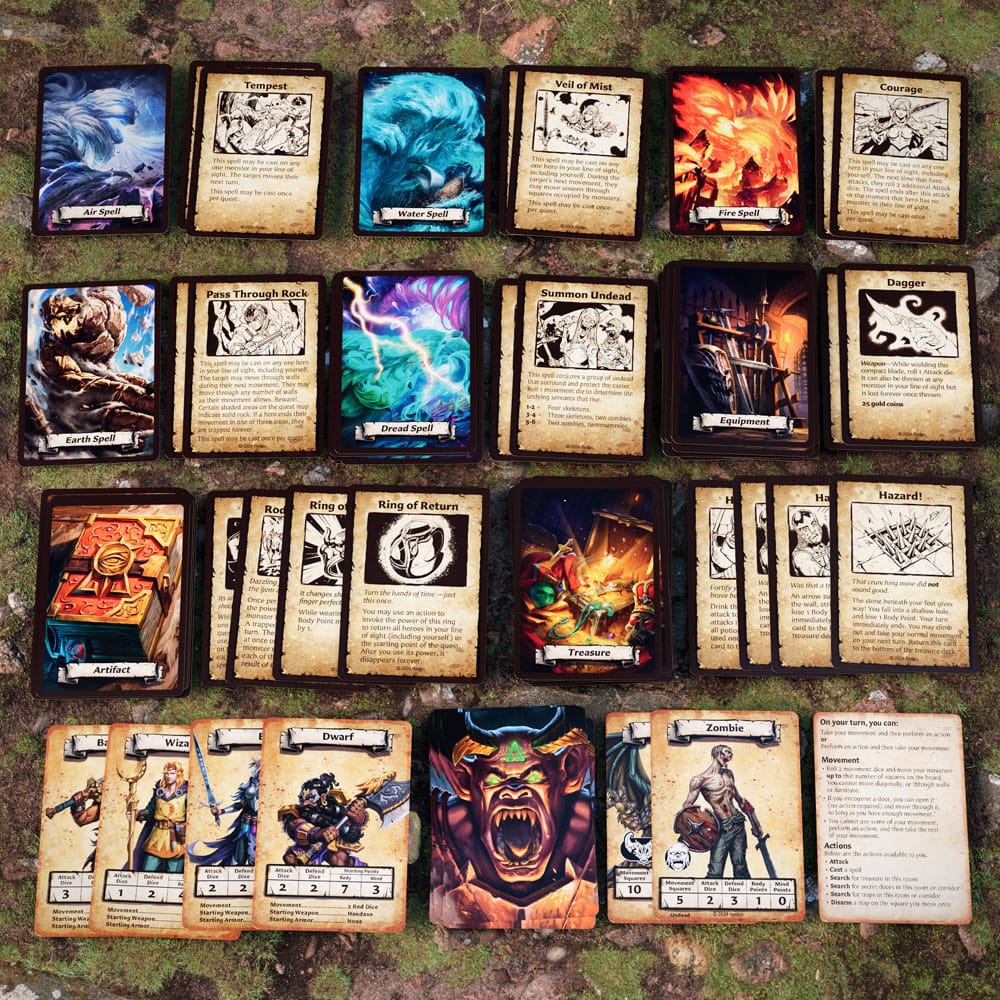 HeroQuest First Light *Englische Version* Brettspiel