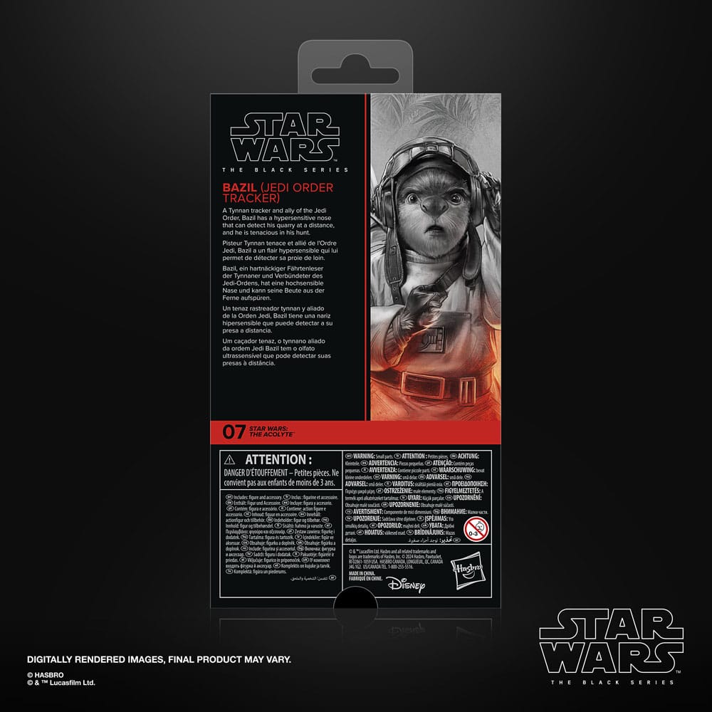 Star Wars The Acolyte Bazil Black Series Actionfigur