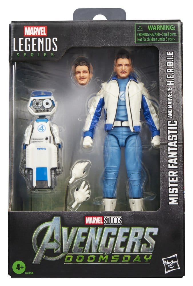 Avengers Doomsday Mister Fantastic & Marvel's H.E.R.B.I.E. Marvel Legends 2er-Pack Actionfiguren